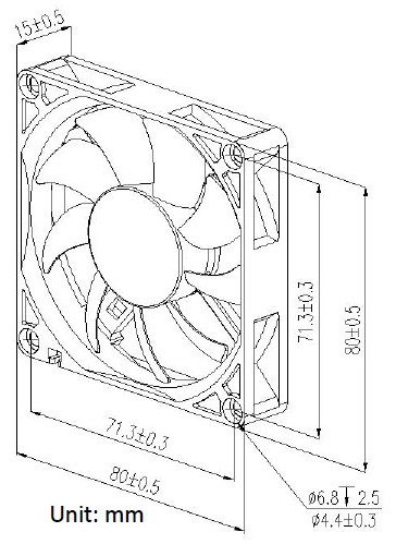 dim a8015