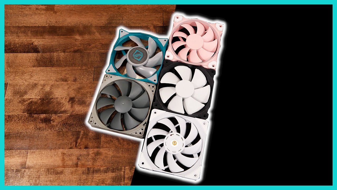 5 Fan Showdown 2021 - Which one is right for your rig? [Airflow and Noise Test]
