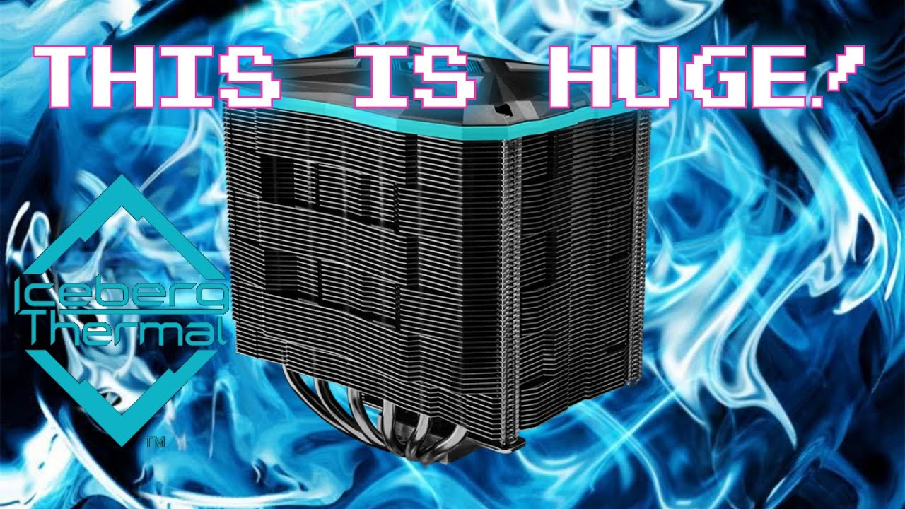 This CPU Cooler Is Huge! - Icerberg Thermal IceSleet G6 Stealth Review and Benchmarks